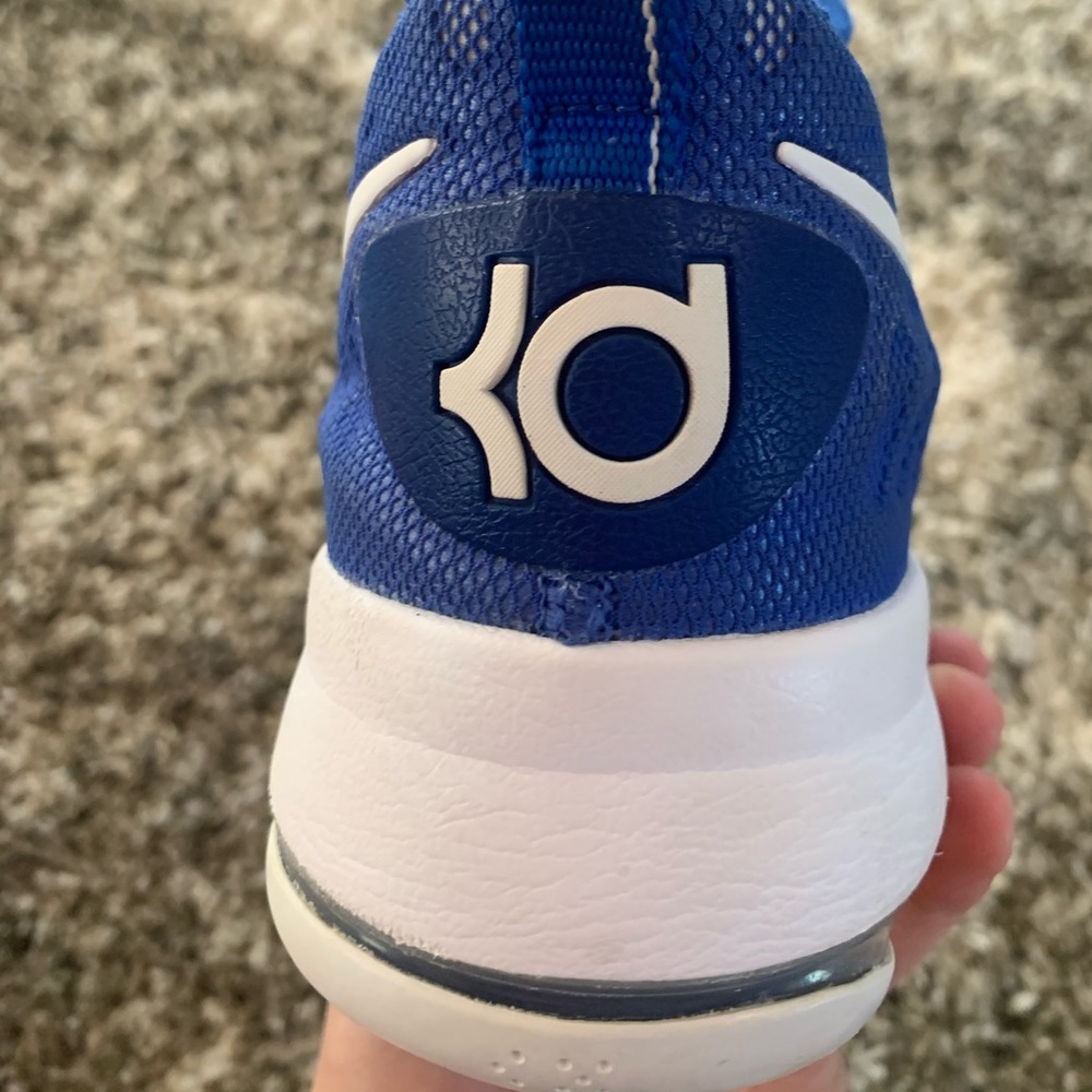 Nike KD9 white and blue